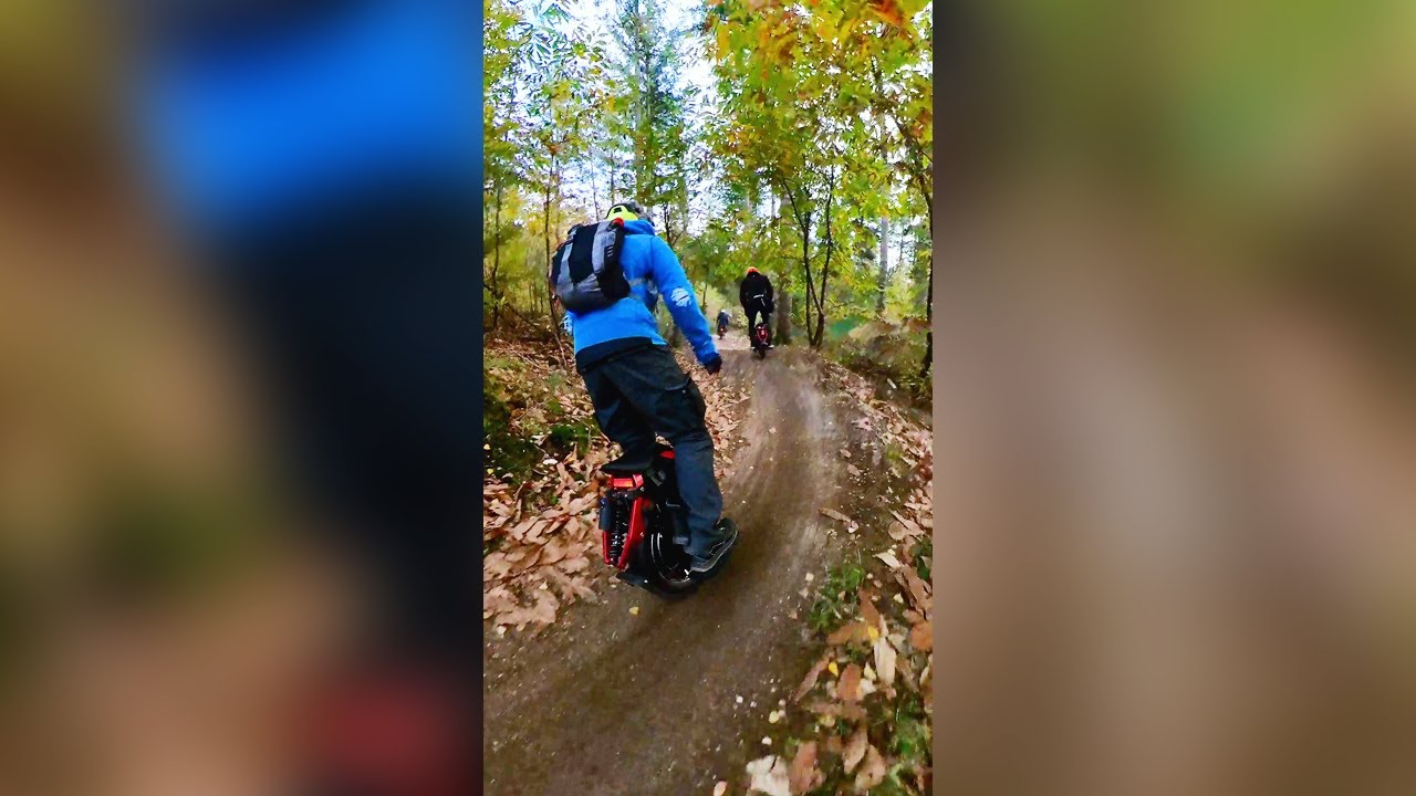 Kingsong S22 MTB Trail Ride 