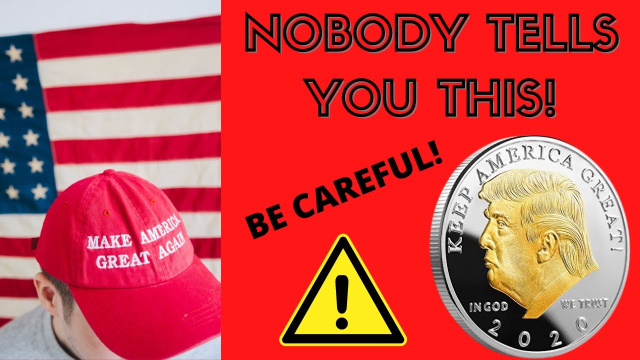 PRESIDENT TRUMP 2020 GOLD AND SILVER Plated Coin REVIEW &ndash; ALERT! Trump Coin &ndash; Donald Trump Coin 2020