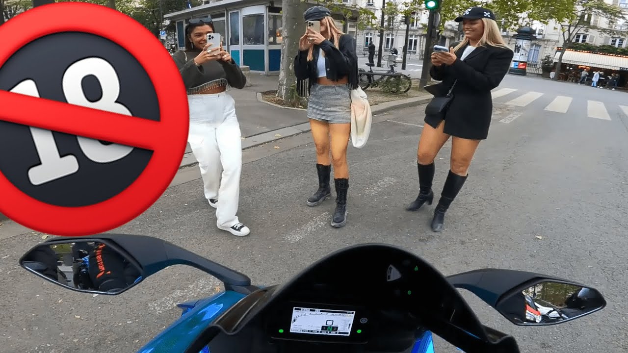 DRAGUE A MOTO 😈😏 C'est parti BEAUCOUP trop loin 🔞😂 - FEAT @JC PROD & @MT ERO