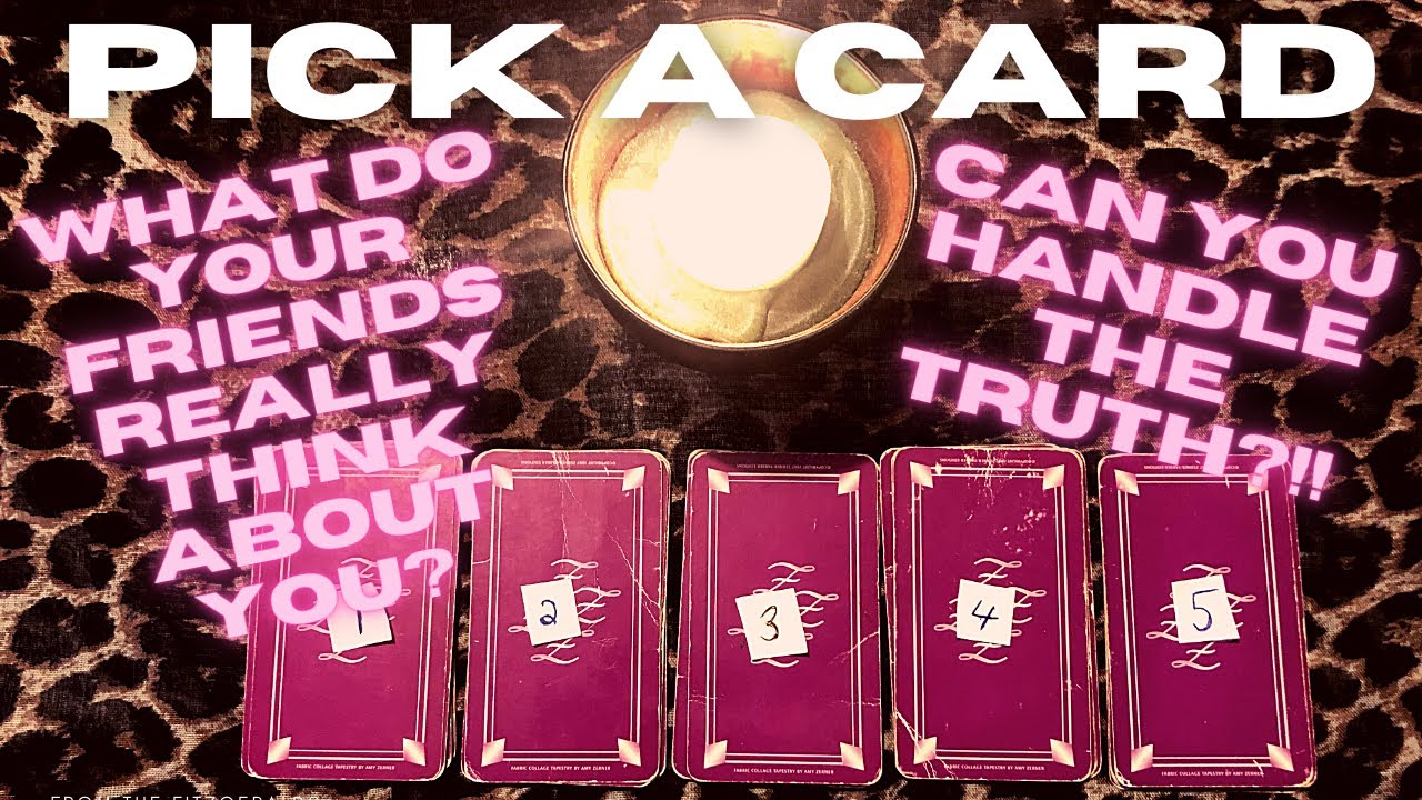 What Do Your Friends Really Think About You⁉️🔮pick a card🔮