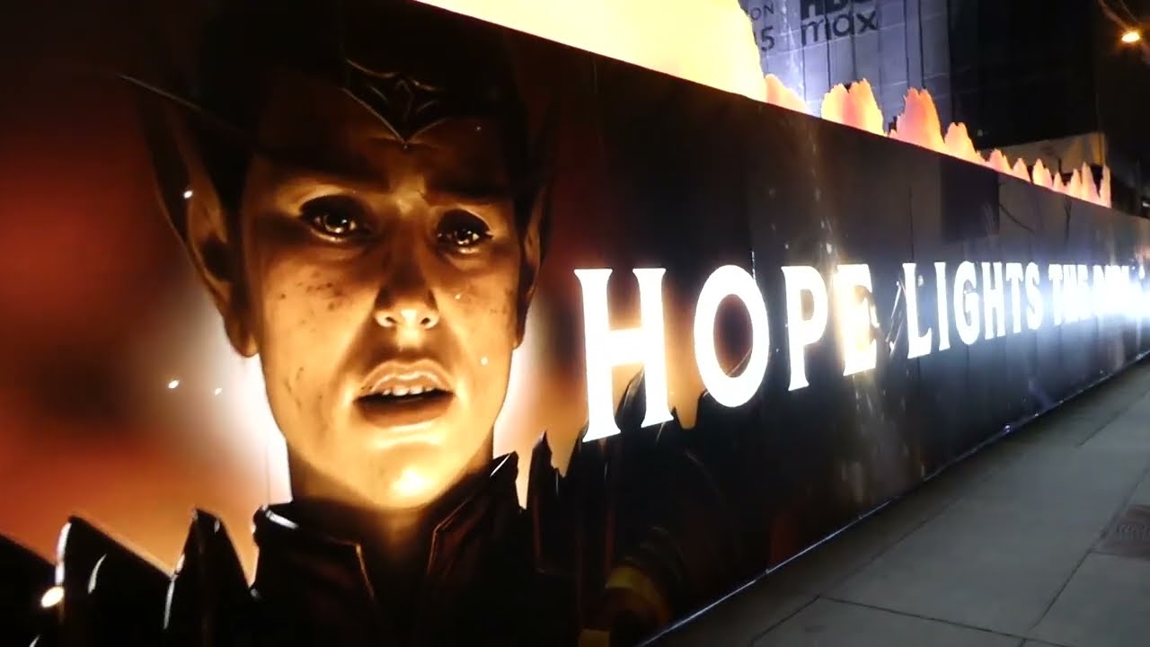 World of Warcraft Midnight Game Billboard Sunset Blvd Los Angeles California USA February 21, 2026
