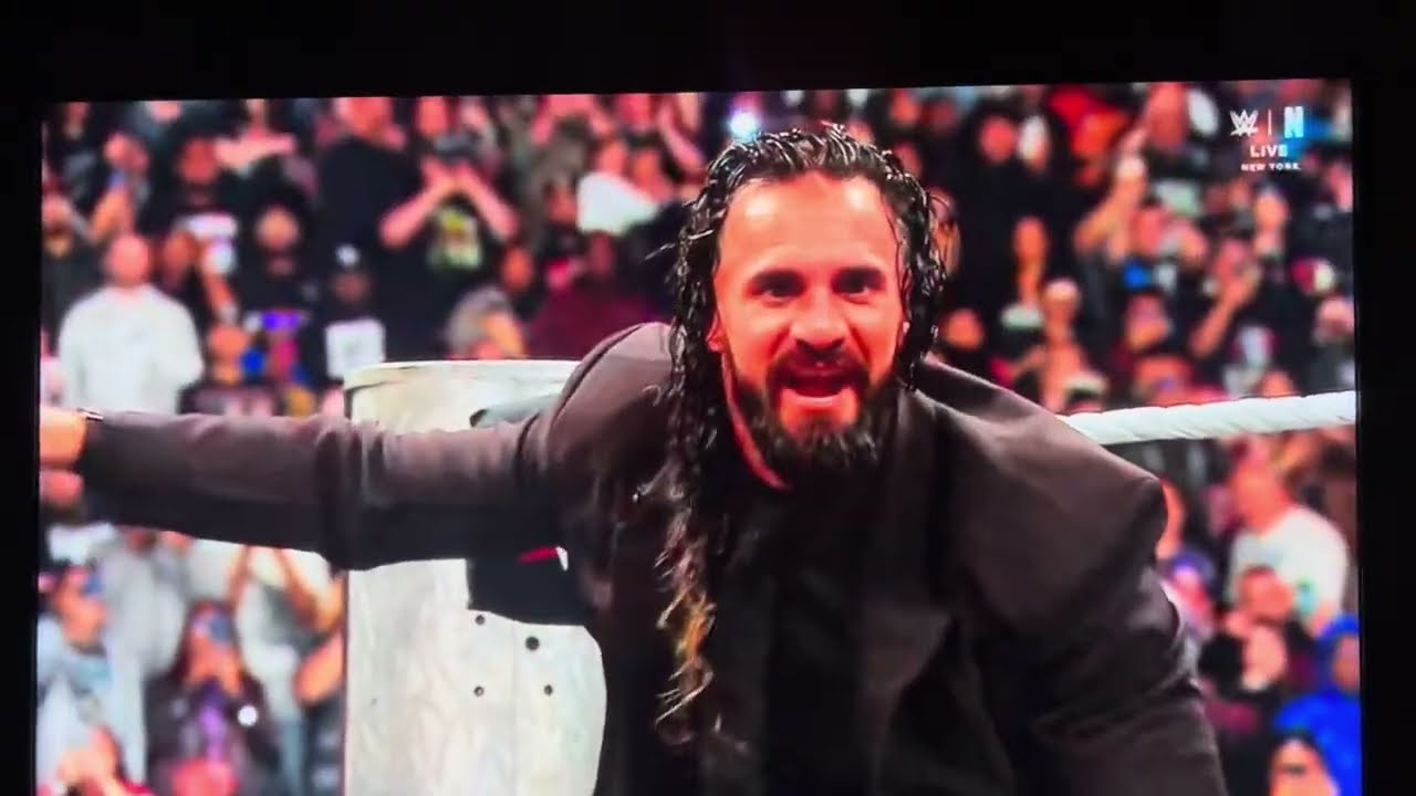 Gunther Attacks Seth Rollins On Raw