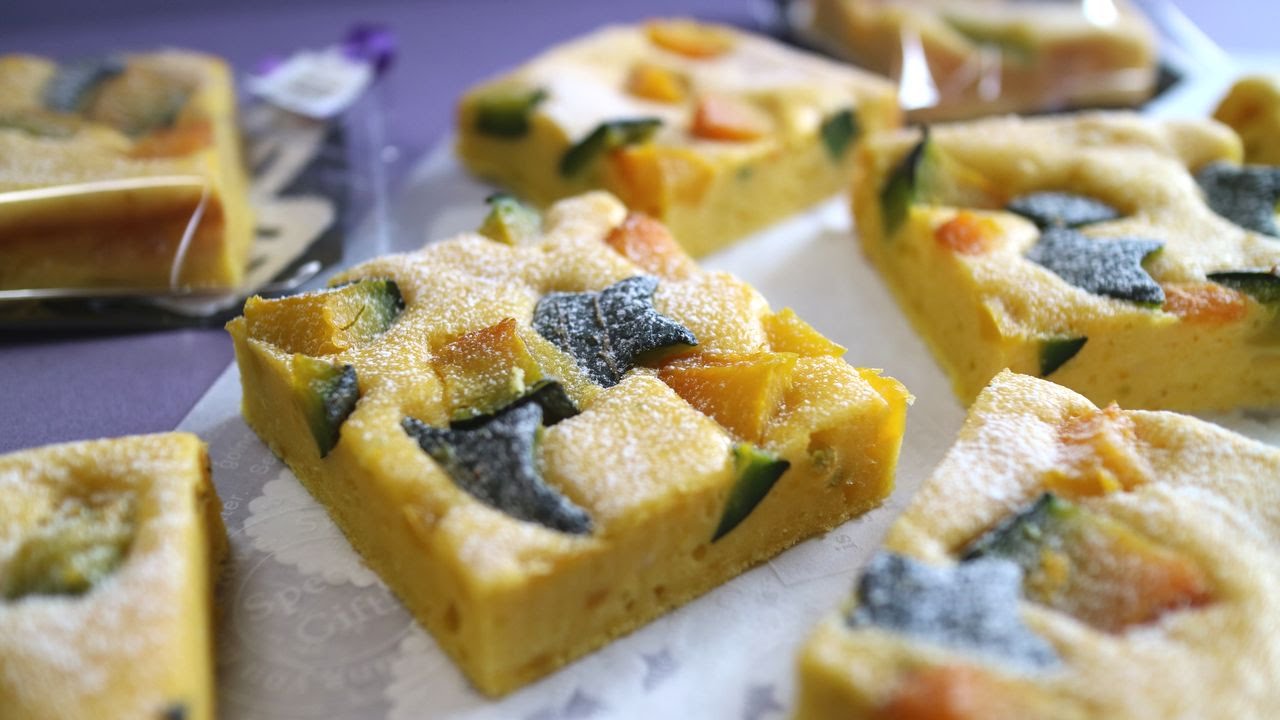 Pumpkin cake　ハロウィンにも　パンプキンケーキ 優しい甘さ♪