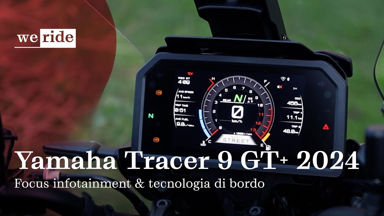 Yamaha Tracer 9 GT+ 2024 | Focus infotainment & tecnologia di bordo