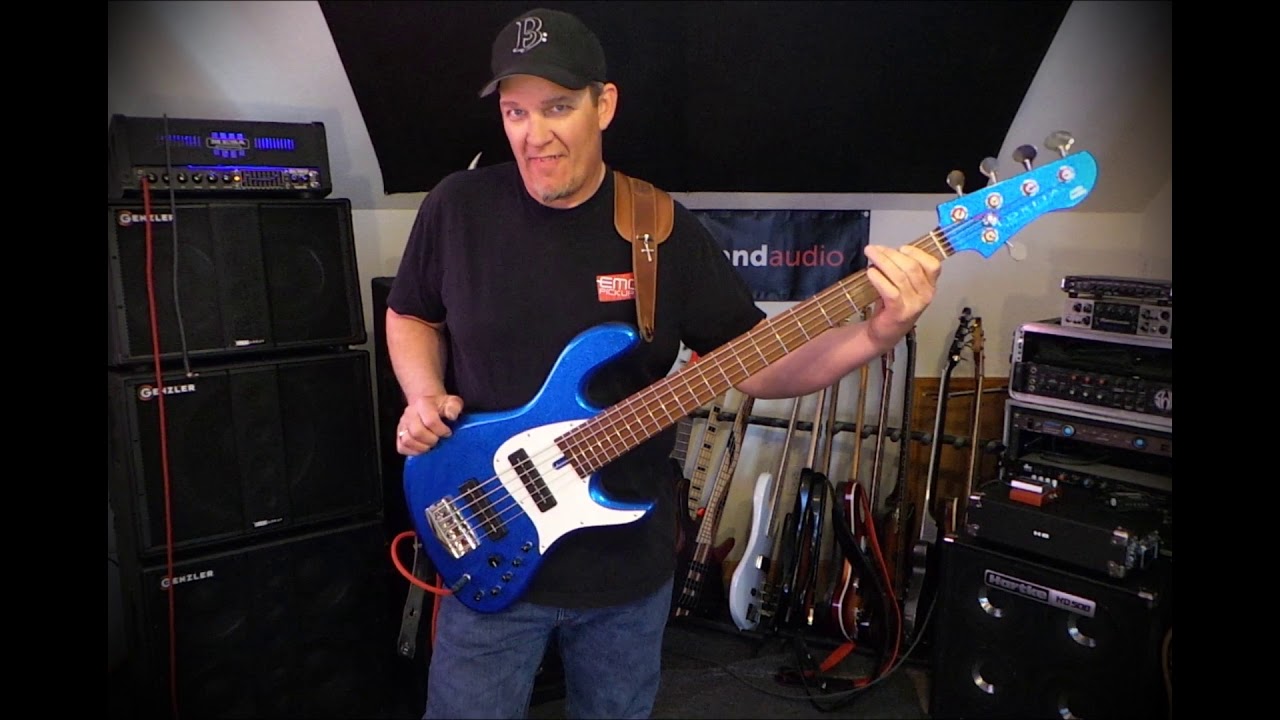Lorita Fantone 5 Andy Irvine Signature Bass - Nordstrand ZenBlades