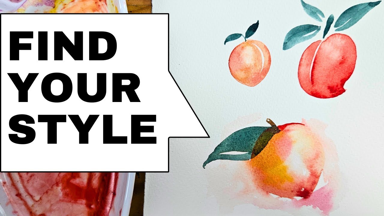 Discover Your UNIQUE ART STYLE in 2024! ep 18, Painting Every Day for 30 Days