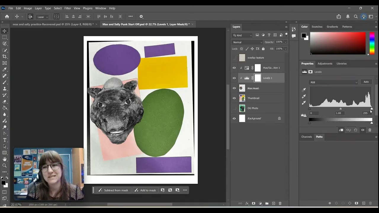 Max & Sally Punk Poster