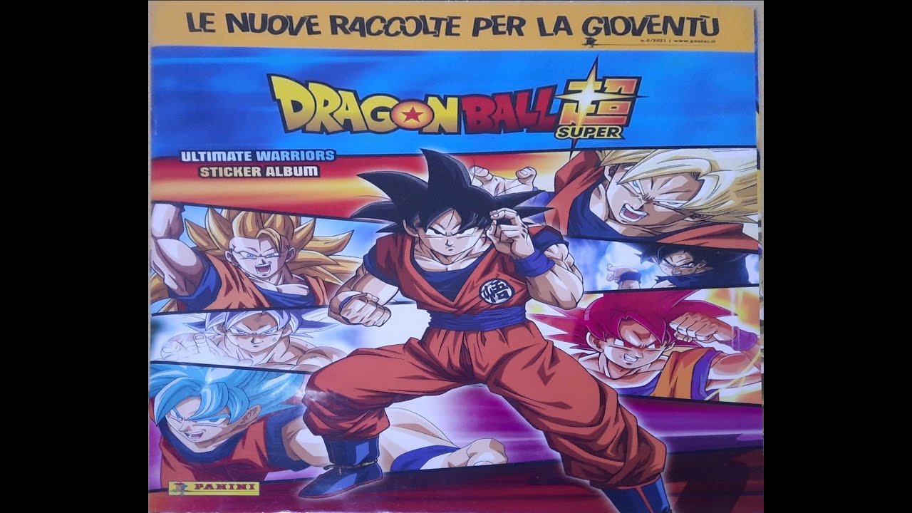 Panini 2021 COMPLETE Dragon Ball Super 3 - Ultimate Warriors sticker album review.