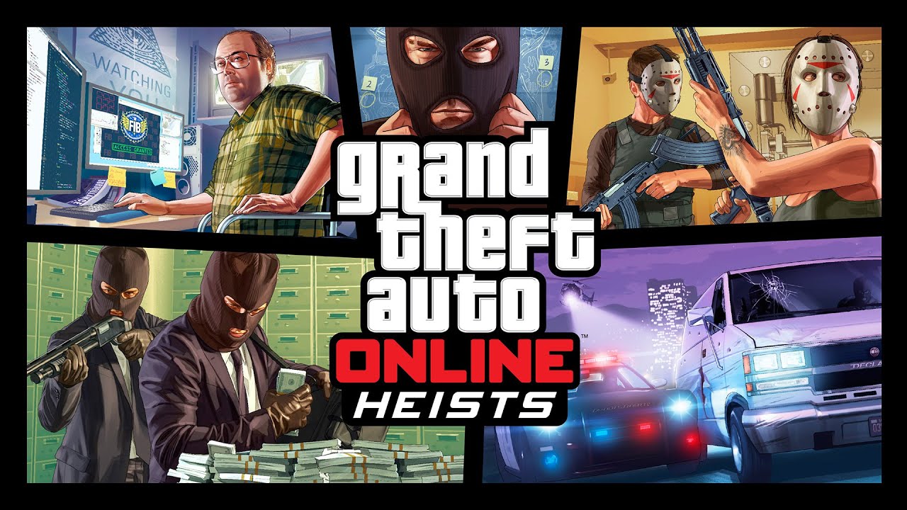 Grand Theft Auto Online &ndash; Heists Trailer