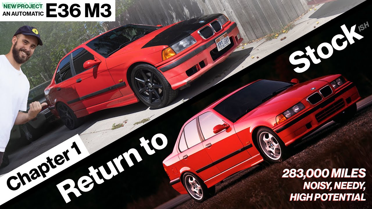 Restoring to Stock - 283,000 mile BMW E36 M3 - TWE36M3 Begins