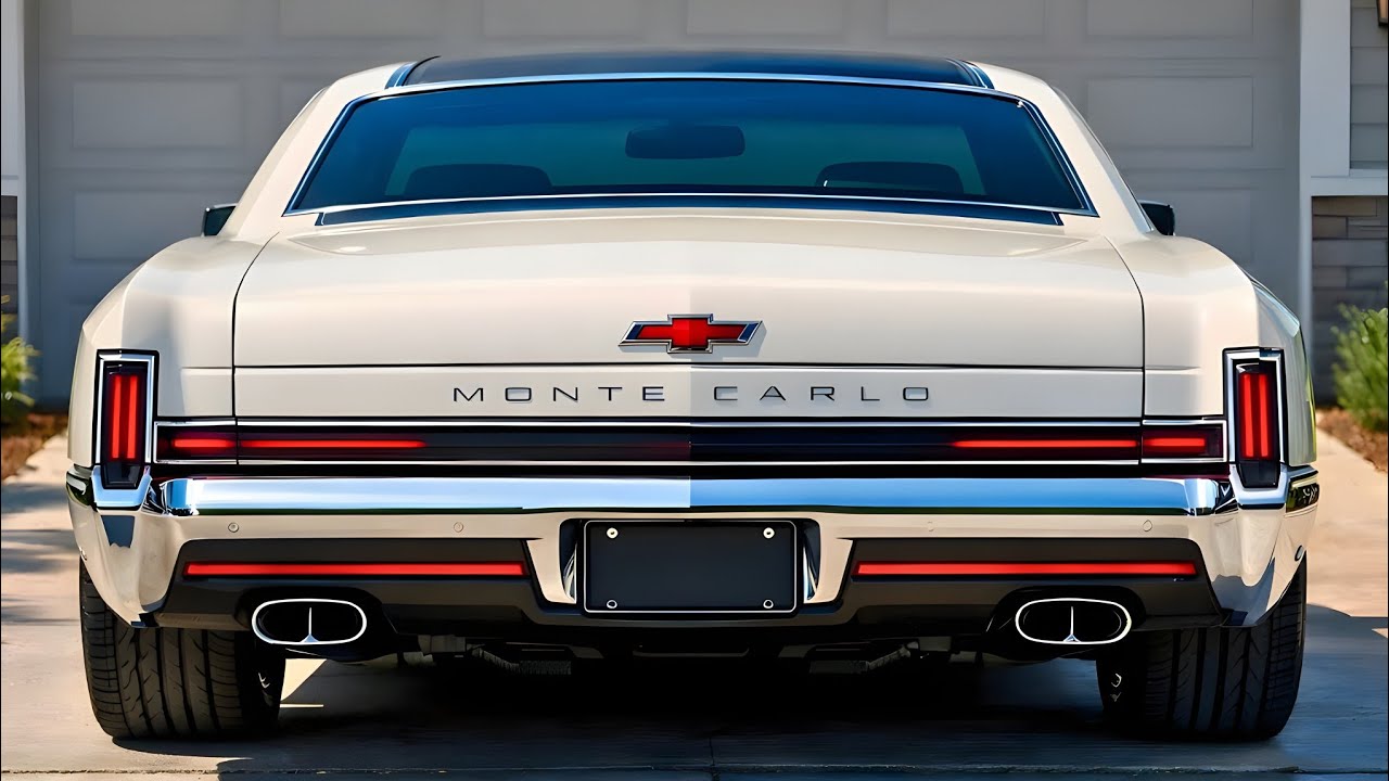 Возрождение Chevrolet Monte Carlo 2026 – Легендарное американское купе возвращается | Полный обзо...
