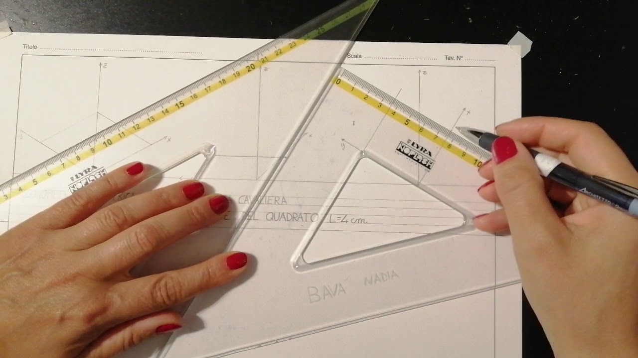 Assonometrie del quadrato e del rettangolo