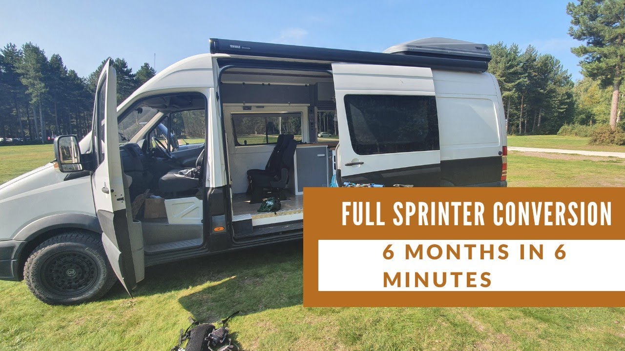 DIY Camper Van Conversion. Full Build Timelapse.