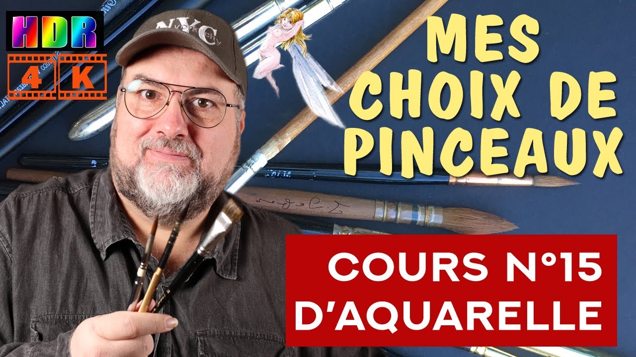 Cours d'aquarelle pour débutants N°15 