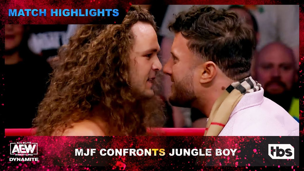 MJF Confronts Jungle Boy | AEW Dynamite | TBS