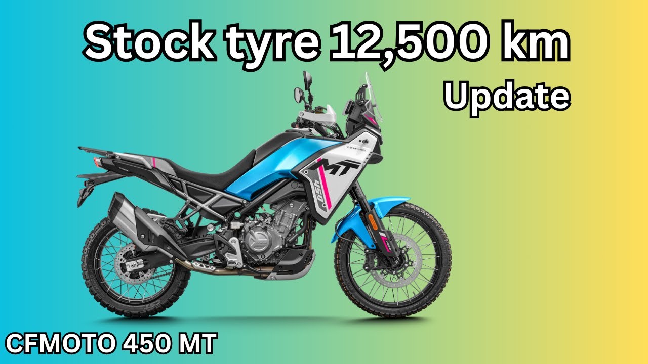 12,500km CST tyre update | CFmoto 450mt