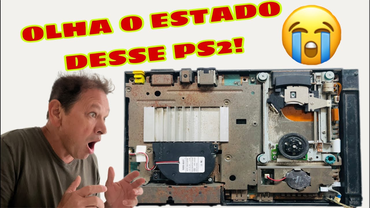 SERÁ QUE ESSE PS2 VAI FUNCIONAR? DICAS DE CONSERTOS AO VIVO!