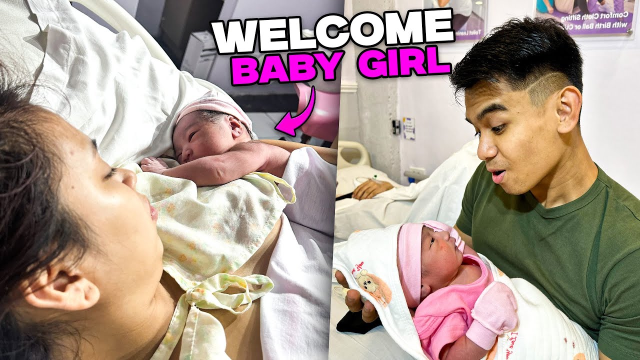 OUR BABY GIRL IS OUT - BIRTH VLOG