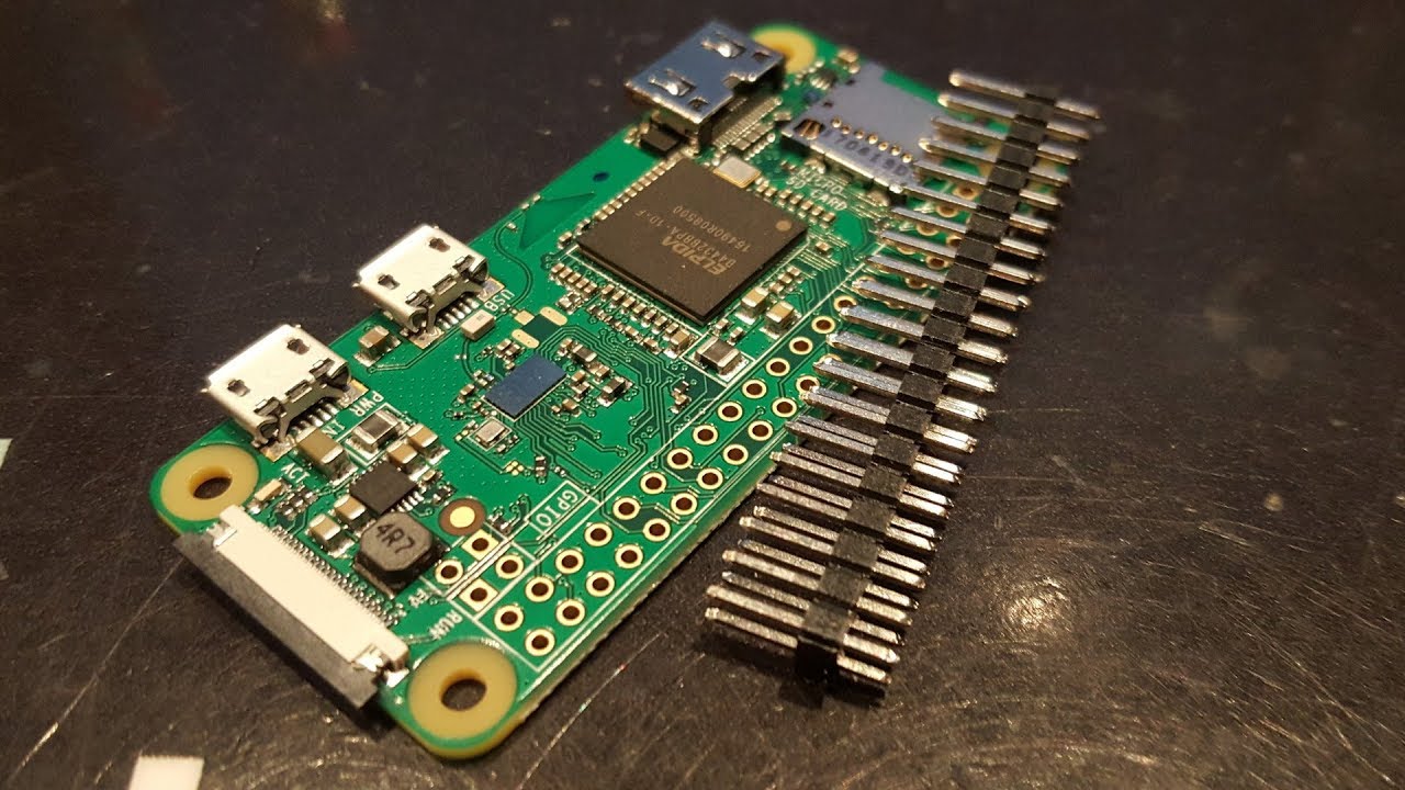 How to solder header pins to the Raspberry Pi Zero (W)