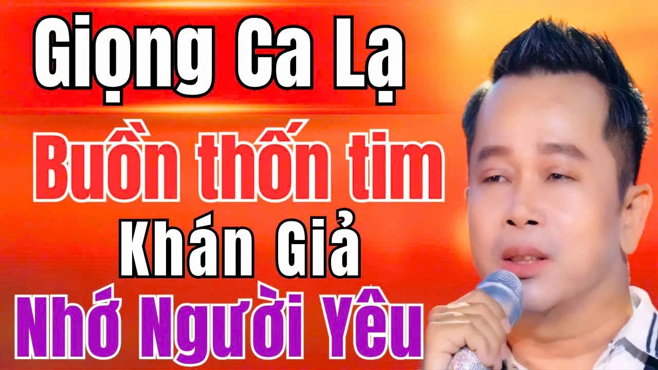 GIỌNG CA LẠ PHIÊN BẢN THẦN SẦU TRƯỜNG VŨ | NHỚ NGƯỜI YÊU | TIẾP NỐI HUYỀN THOẠI CHẾ LINH