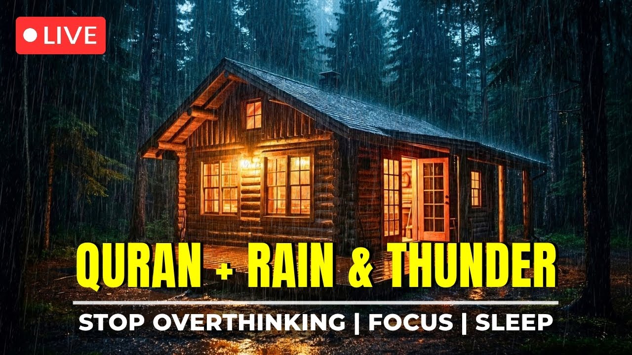 99% Won’t Make It to the End | Quran Recitation with Soothing Rain Sounds