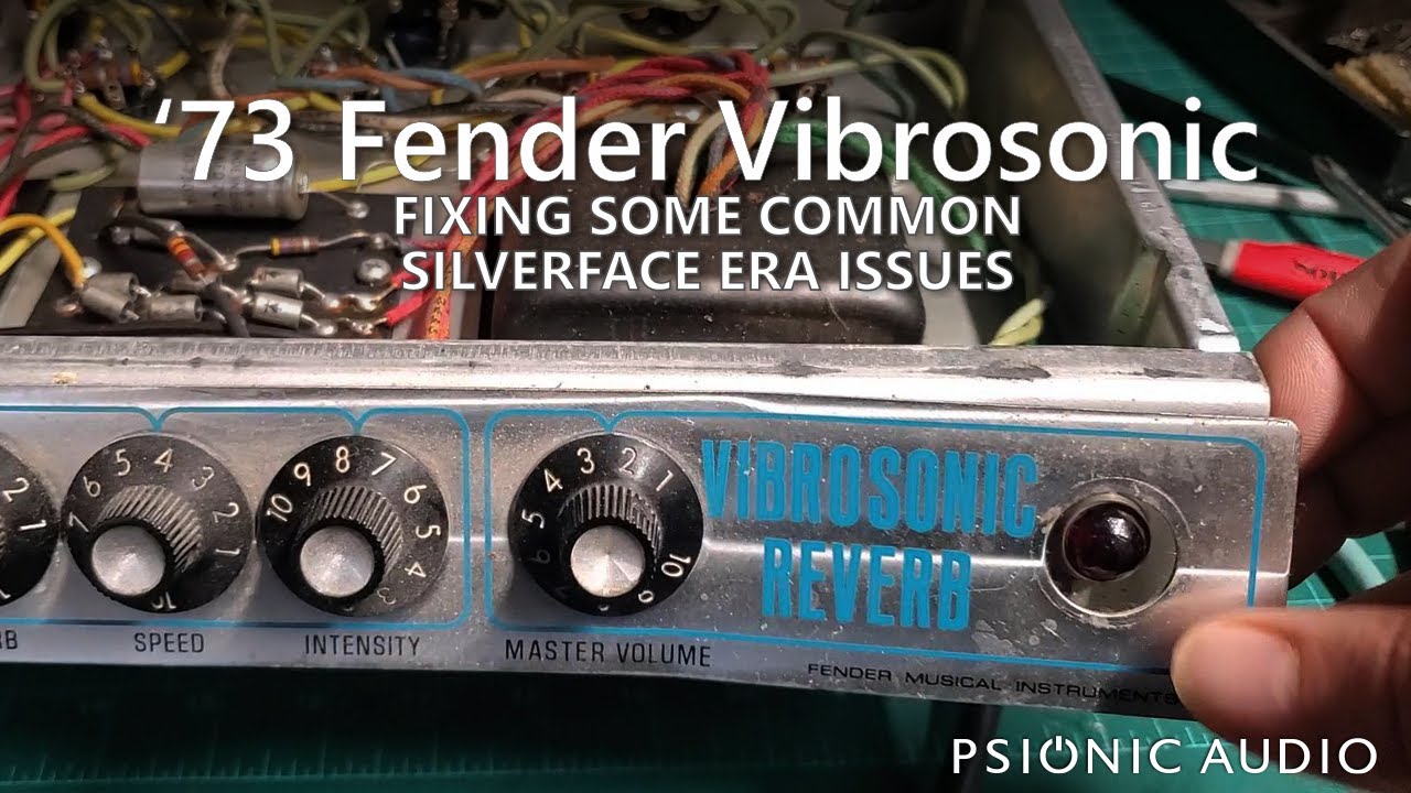 '73 Fender Vibrosonic | Fixing Some Common Silverface Era Issues