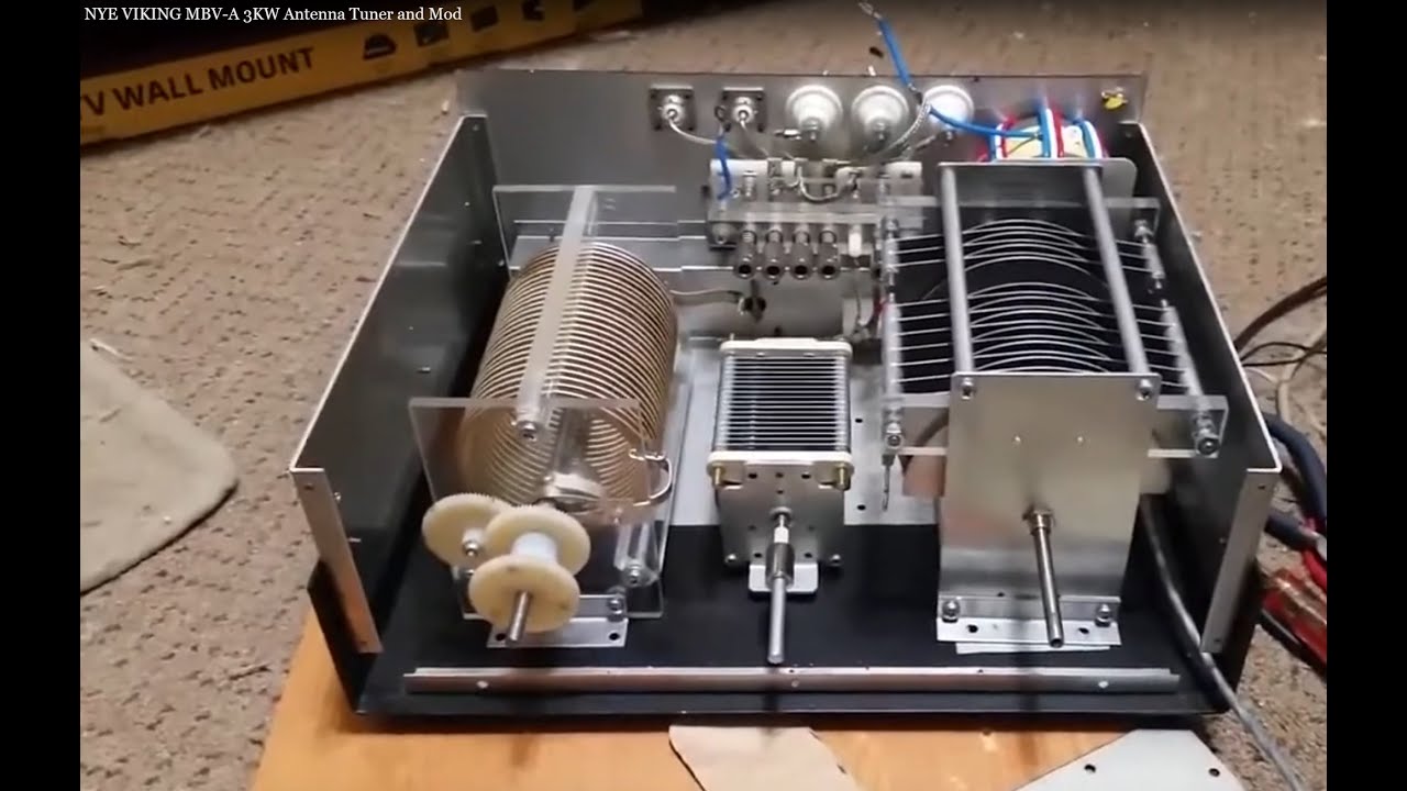 NYE VIKING MBV-A 3000 Antenna Tuner Rebuild