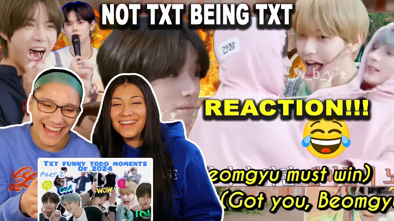 NOT TXT BEING TXT; REACTION 😭| TXT To-do Funny Moments of 2024 (Part 2)| SISTERS REACT