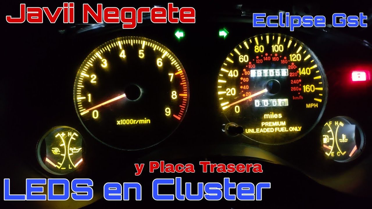 LEDs T5 A Cluster De Mitsubishi Eclipse 2g | Javii Negrete