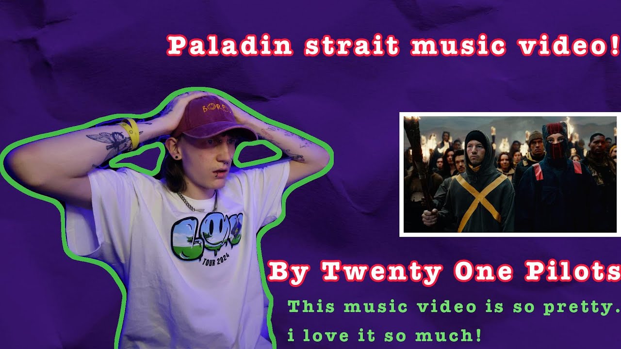 PALADIN STRAIT MUSIC VIDEO REACTION// By Twenty One Pilots// this song is actually so beautiful!!!