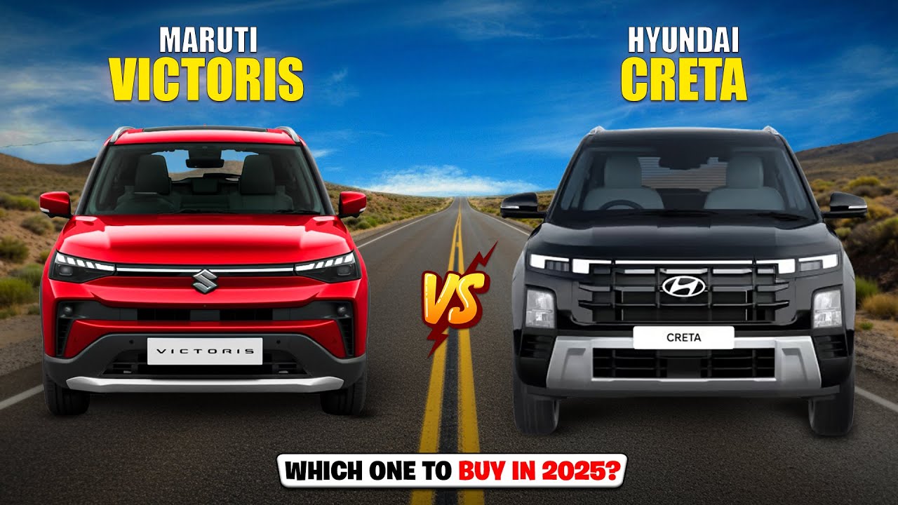 2025 Maruti Victoris Vs Hyundai Creta 🔥 Detail Comparison