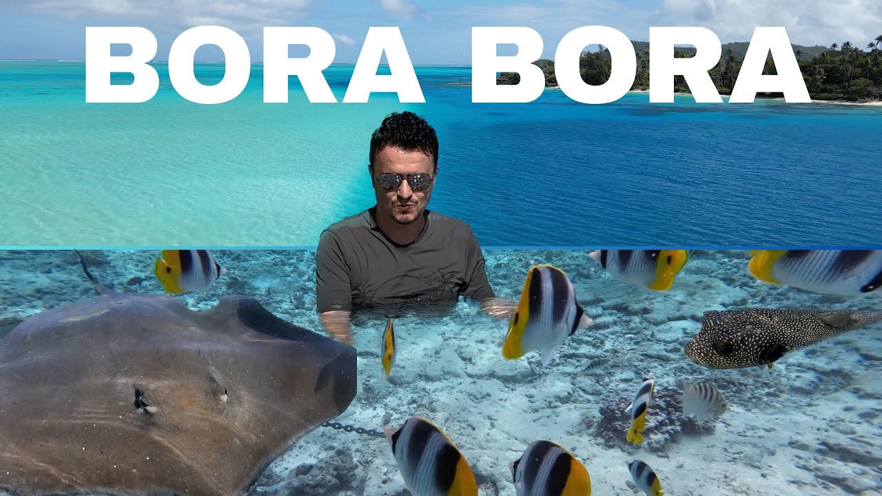 BORA BORA Island - Things To Do & Places To Visit | Snorkeling Tour & MATIRA Beach Tour (4K)