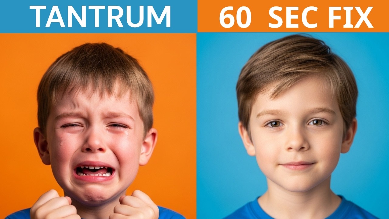 How You Can Calm Tantrums in 60 Seconds? | Parenting Tips