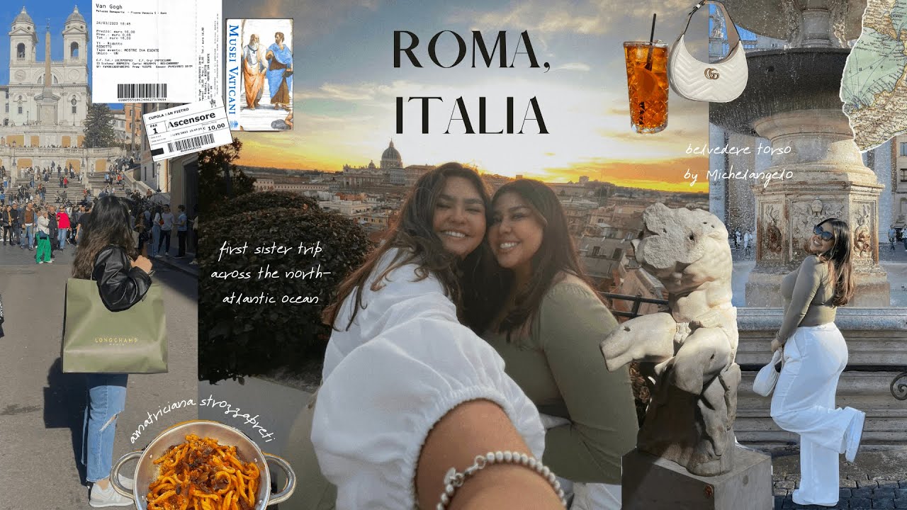 ITALY: exploring rome | trastevere, vatican city, luxury shopping and good food