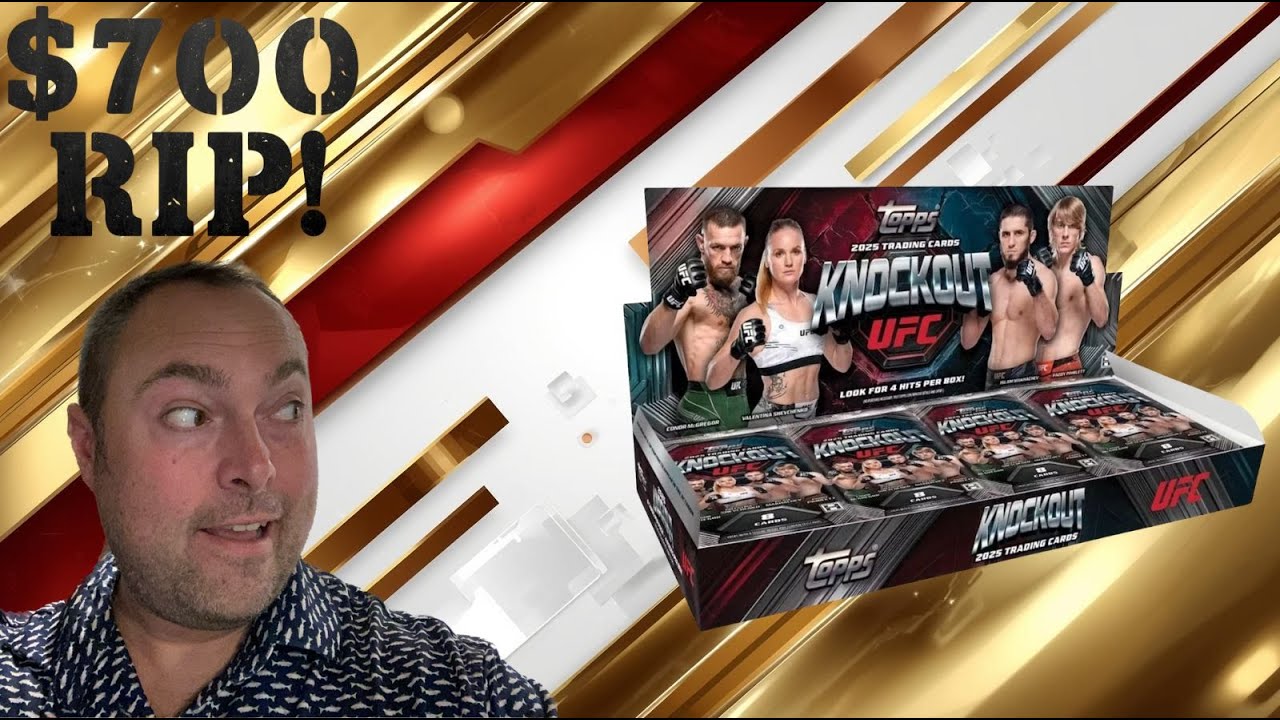 НОВИНКА! Открытие бокс-офиса Topps UFC Knockout 2 2025!