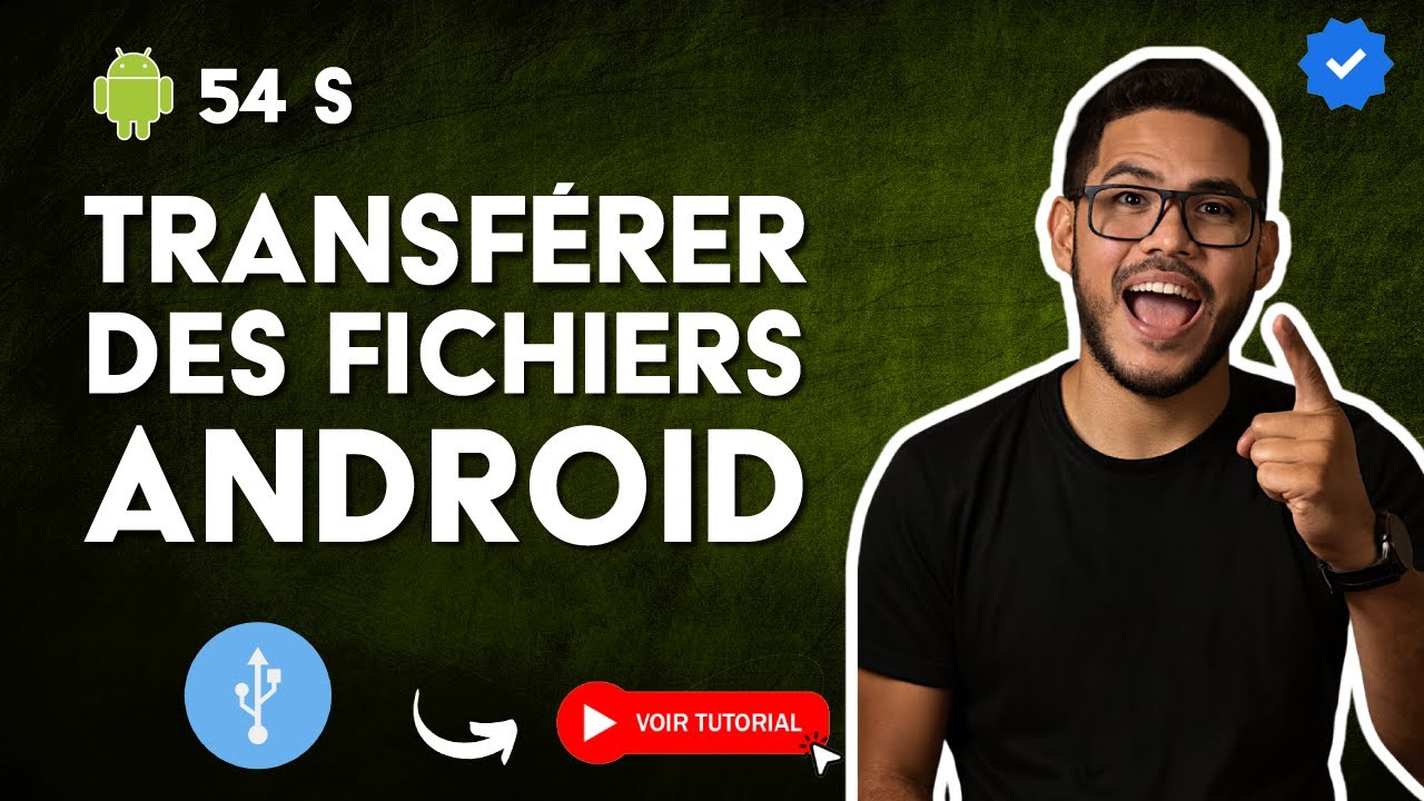Comment Transférer des FICHIERS du TÉLÉPHONE ANDROID à un USB en 54 S
