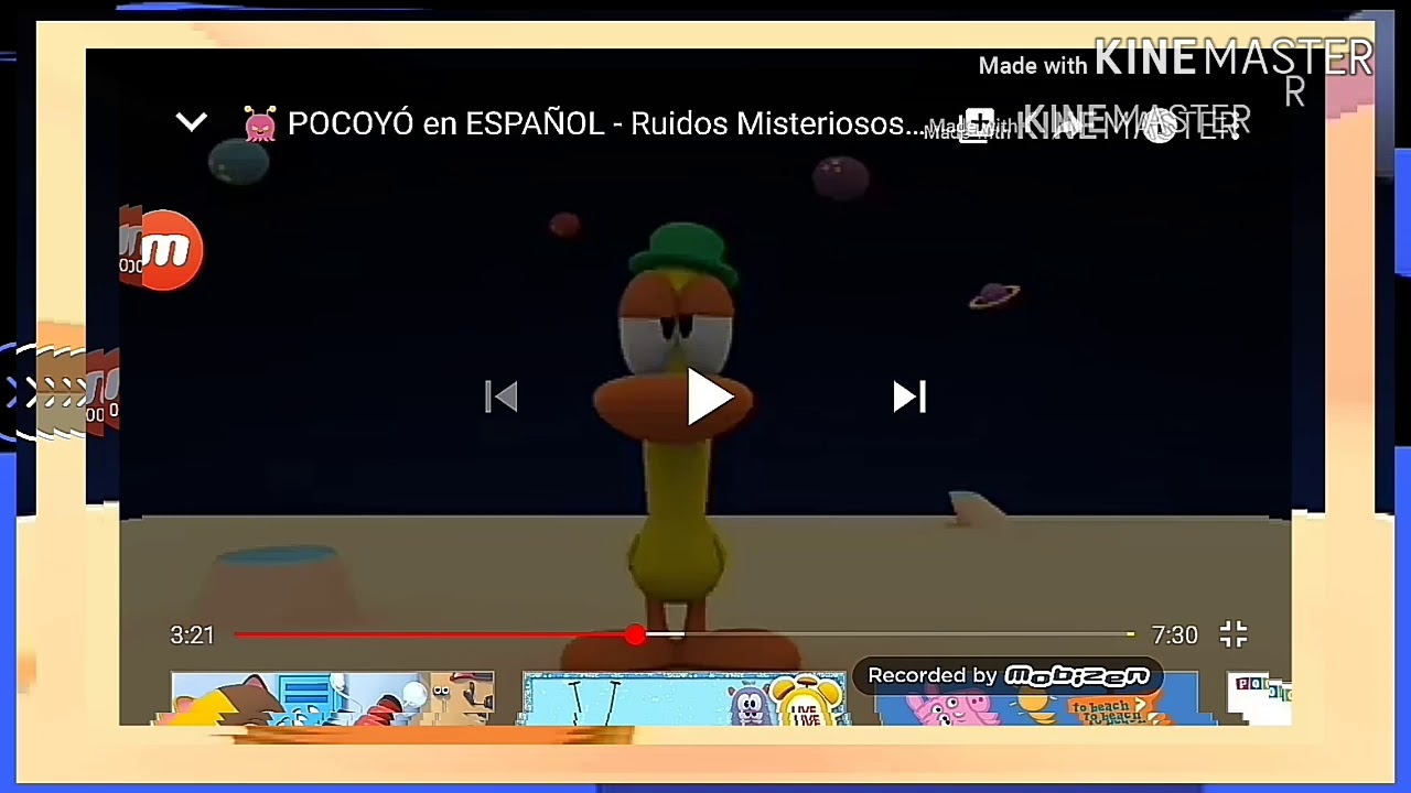 Layer added every second pocoyo Daniel tiger effects