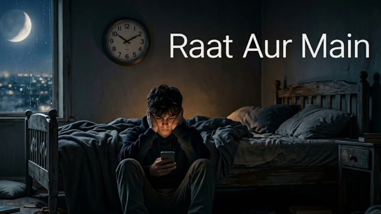 Raat Aur Main 🌙 | Night Overthinking Lofi Song | Hindi Sad Lofi