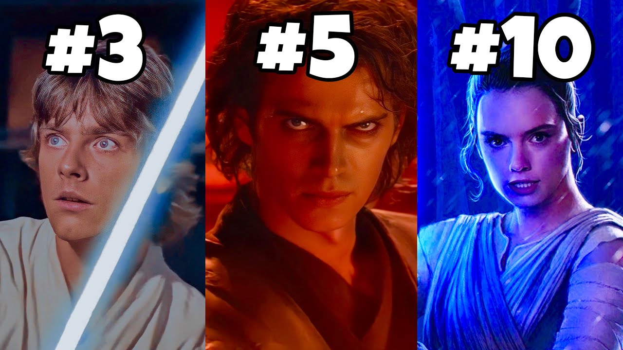 Ranking Every Star Wars Movie from WORST to BEST!