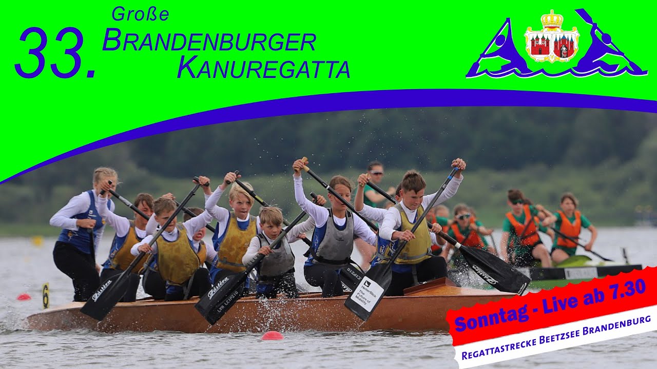 33. Große Brandenburger Kanuregatta | Sonntag, 04.05.2025