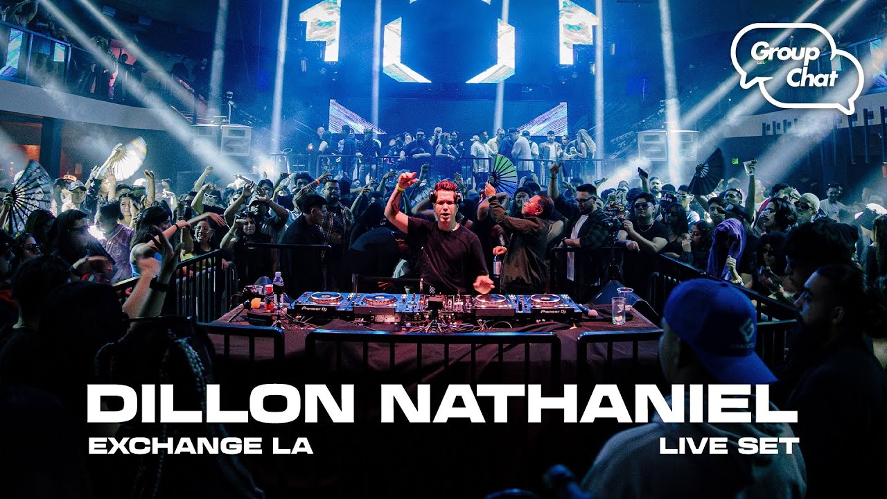 Dillon Nathaniel LIVE @Group Chat LA [HOUSE / TECH HOUSE]