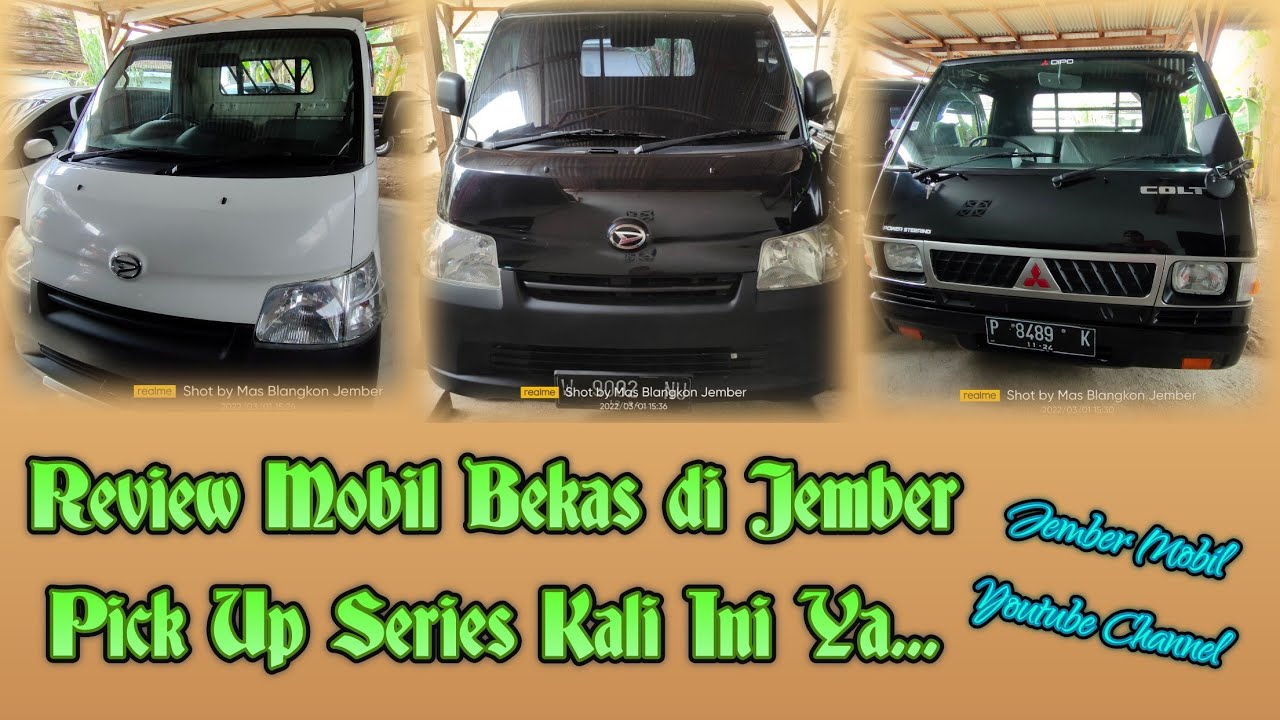 Review Mobil Bekas di Jember ❗ Pick Up Series Ya Guys....