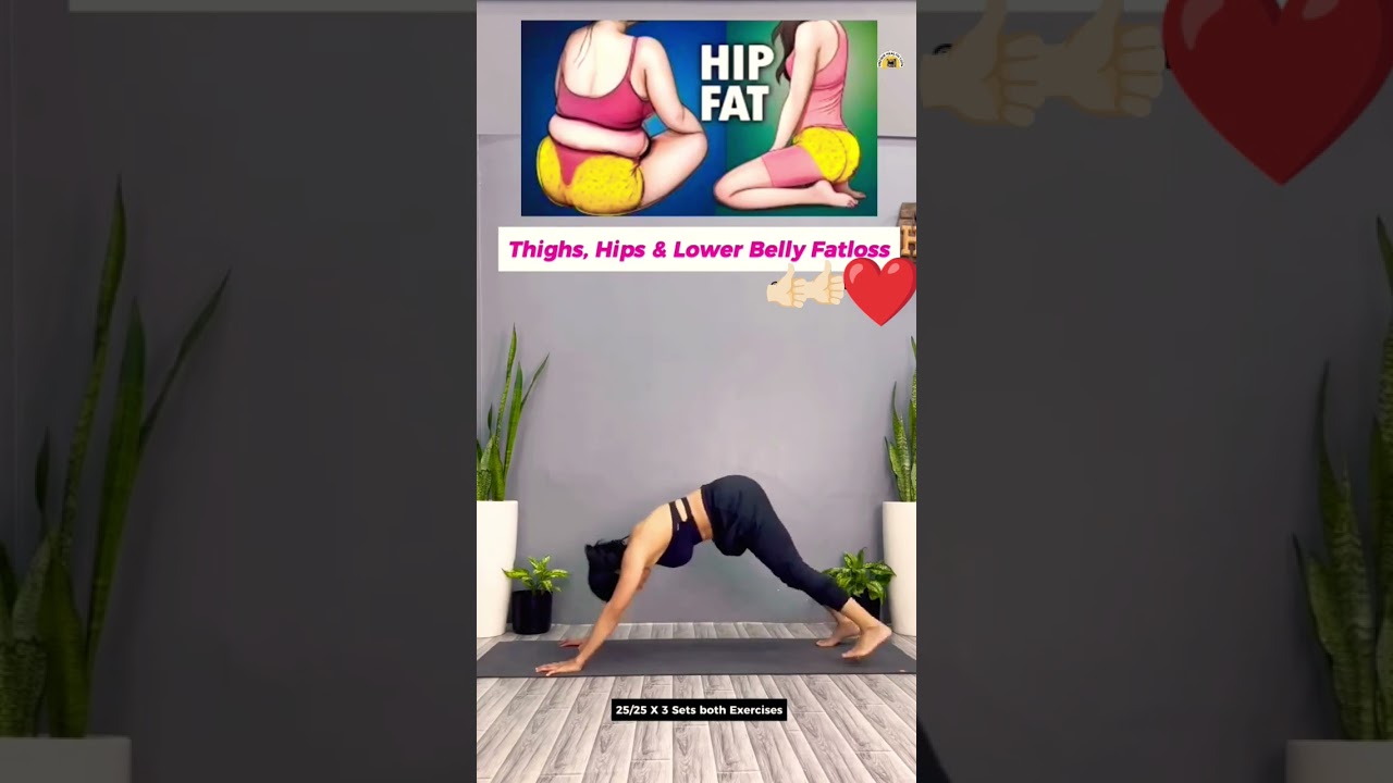 Thigh Hip & Belly Fat: How To Lose It All! 