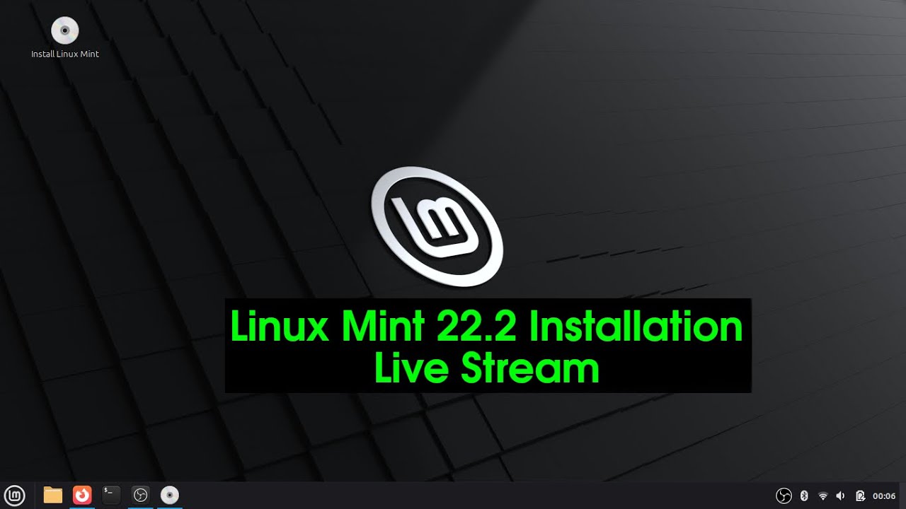Linux Mint install on laptop in live stream #live #linux #howto  | RiRi Linux Live Stream