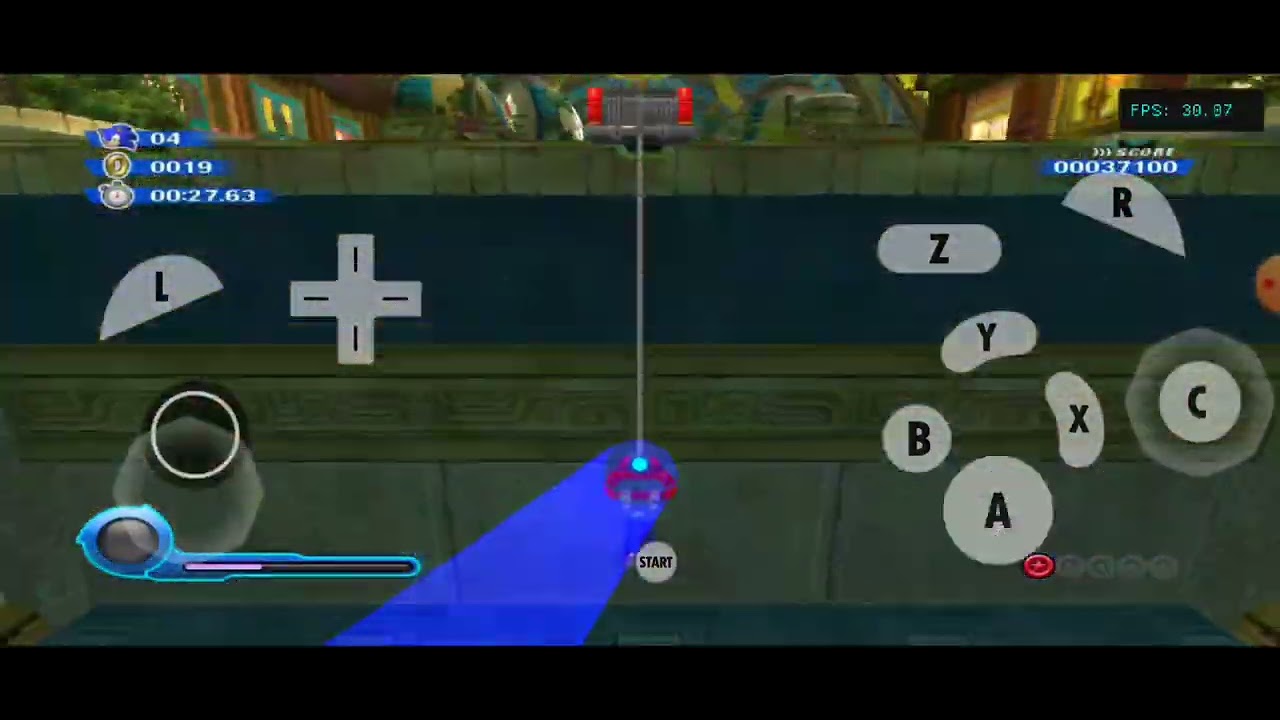 Dolphin emu -  Sonic Colors on SD 860 (Poco X3 Pro) Test + Settings
