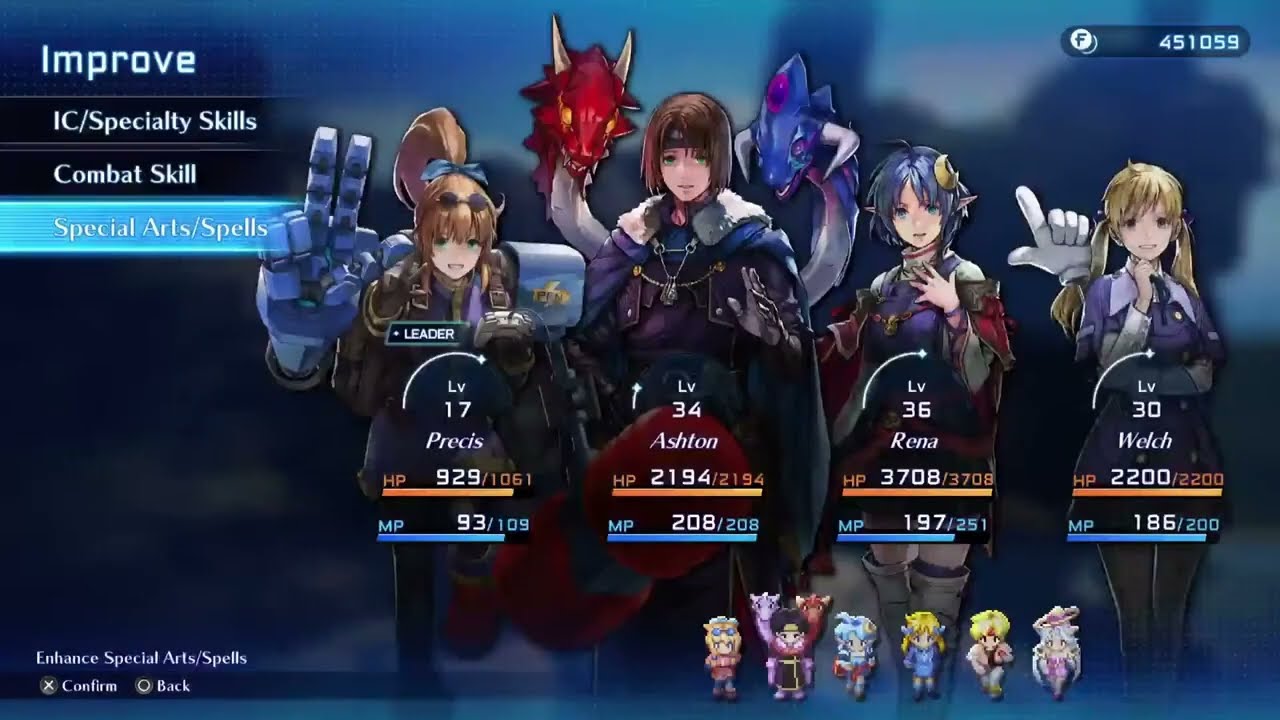 Star Ocean: The Second story part 4.5: Giving the new ladies a work out.