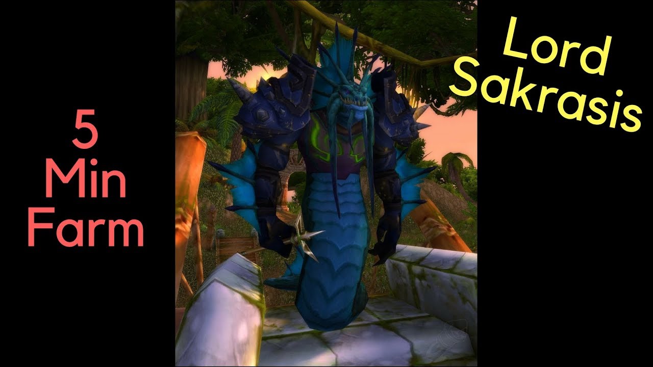 5 Minute WoW Gold farm - Lord Sakrasis (Cape of Stranglethorn)