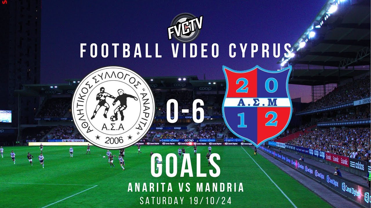 ANARITA vs MANDRIA - 19.10.24 - POASP - HIGHLIGHTS - FOOTBALL VIDEO CYPRUS