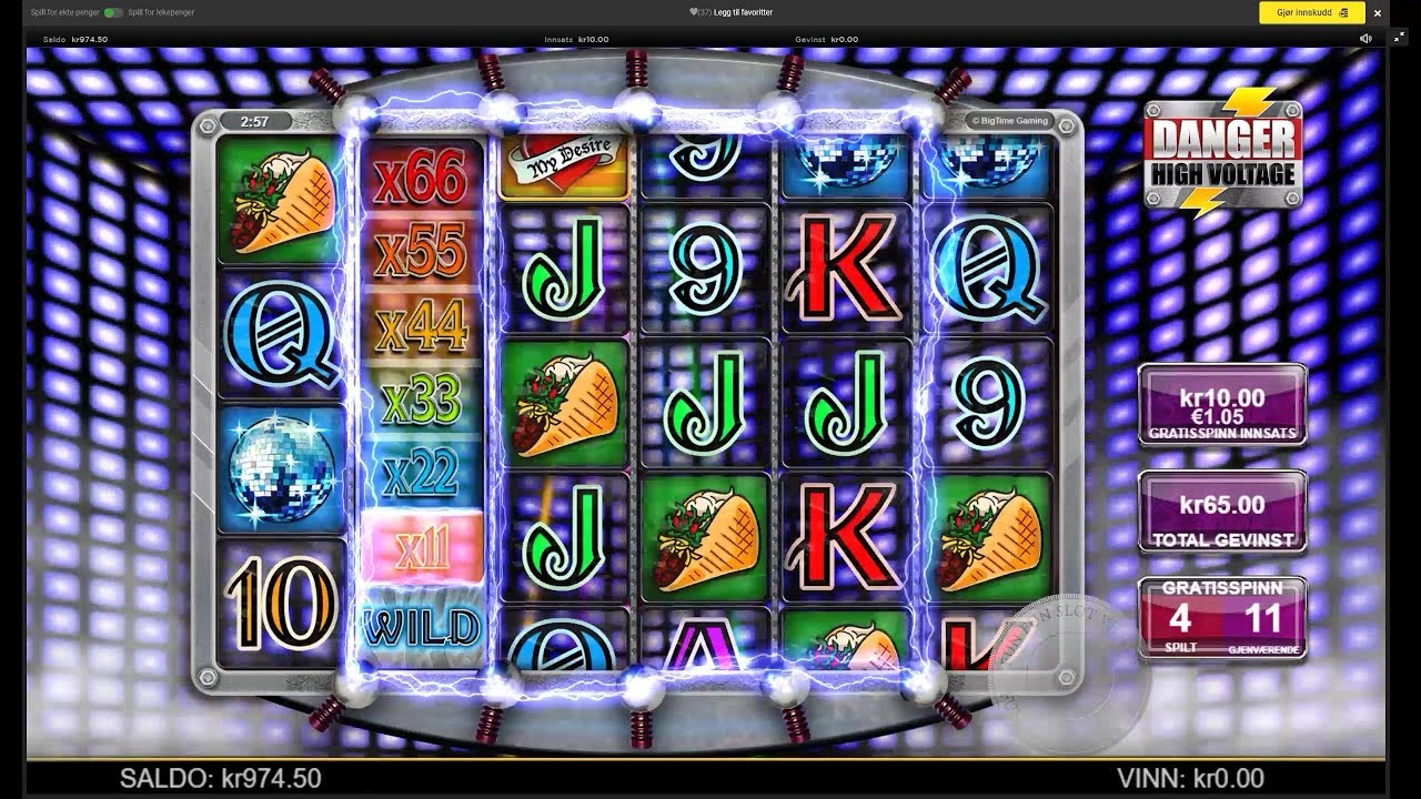 Danger High Voltage - Big Win, High Voltage Free Spins