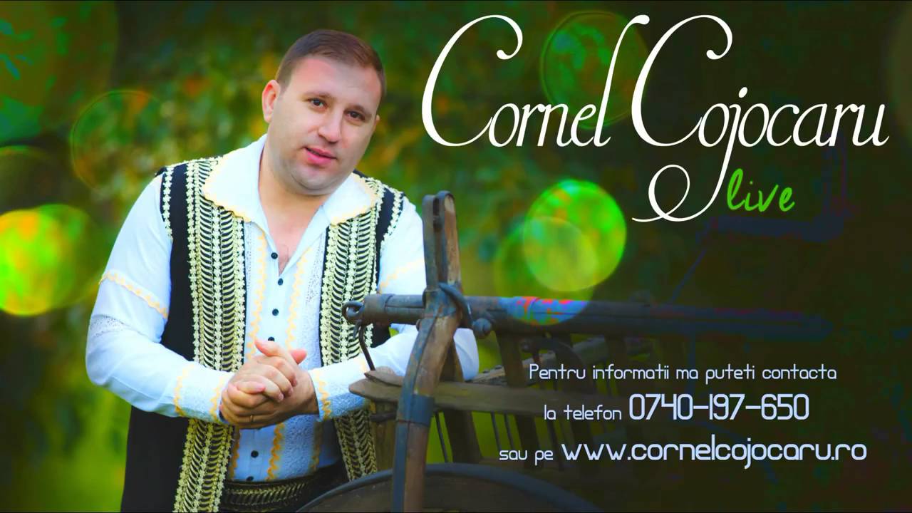 Cornel Cojocaru live pentru evenimente deosebite